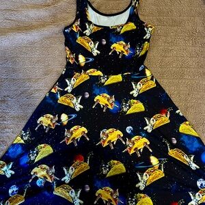 Galaxy Cat Taco Dress